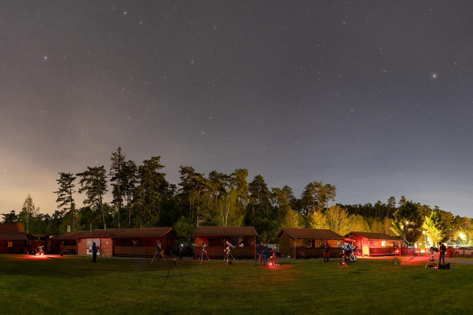 Padajúce hviezdy môžeme sledovať aj v Trnavskom kraji | Zdroj: Hvezdáreň a planetárium Milana Rastislava Štefánika v Hlohovci